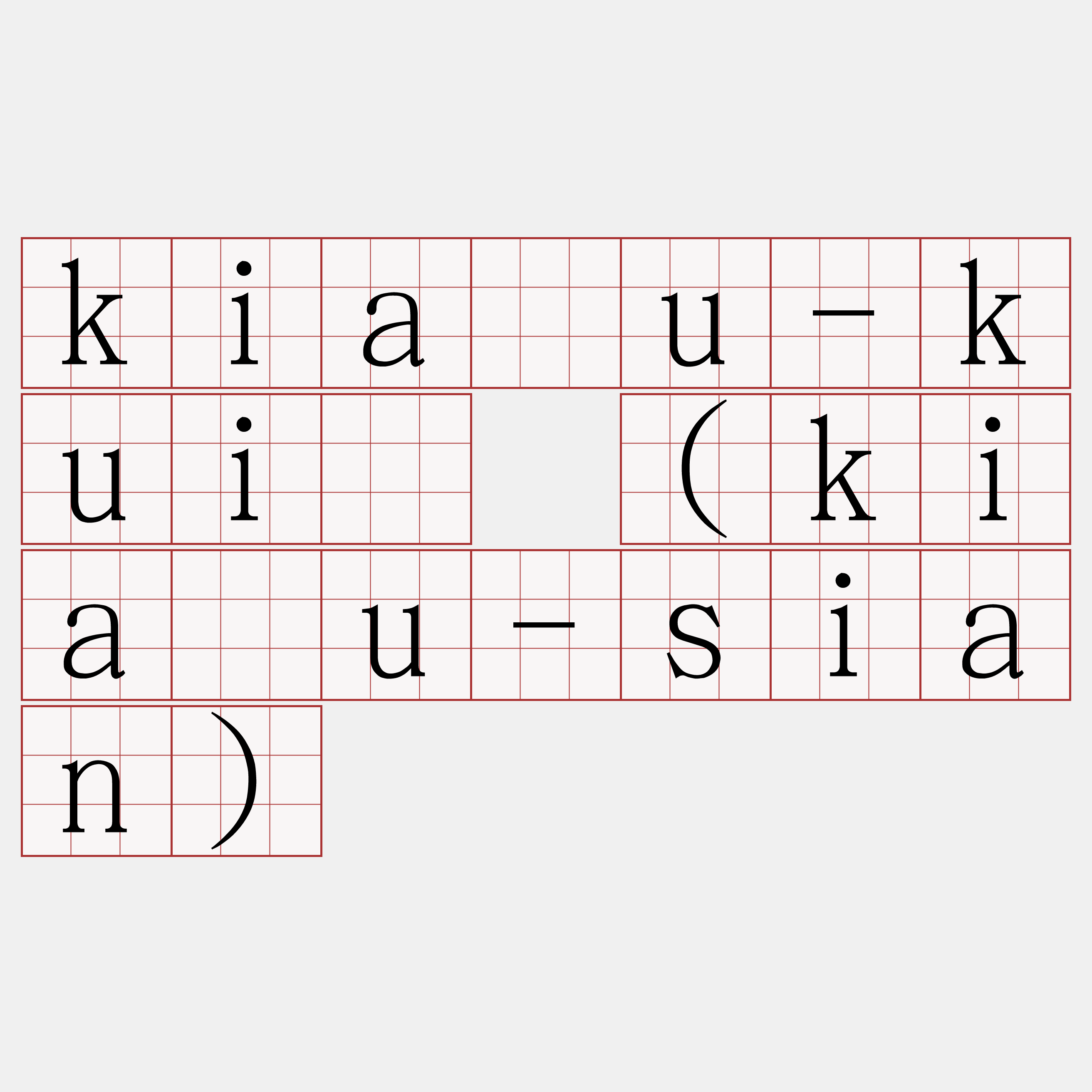 kiáu-kuí (kiáu-sian)